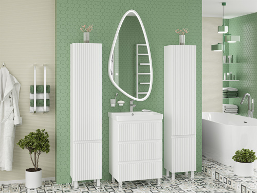 Тумба под раковину Brevita Victory VIC-07060-0103Я 56х45х73 - фото 5