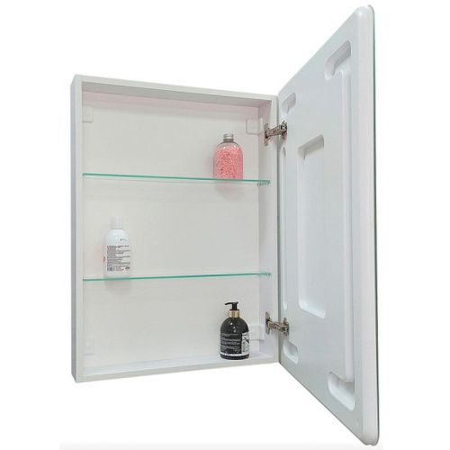 Зеркало-шкаф Continent Emotion МВК128 50х80 подвесной цвет белый - фото 2