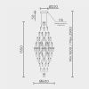 Люстра подвесная Modelux ML.7826.600P GD