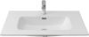 Раковина керамическая Aquanet Flat 00254364 80х50 полувстраиваемая цвет белый 1 отверстие под смеситель