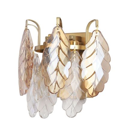 Светильник настенный Crystal Lux Trevi (Треви) TREVI AP2 BRASS