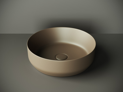 Раковина Ceramica Nova ELEMENT 39 см CN6022MDB накладная цвет темно-коричневый матовый - фото 4