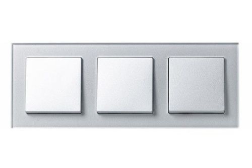 Рамка трехместная Systeme Electric AtlasDesign (АтласДесигн) ATN320303 - фото 4
