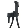 Гигиенический душ со смесителем Webert Pegaso PE870303560 черный