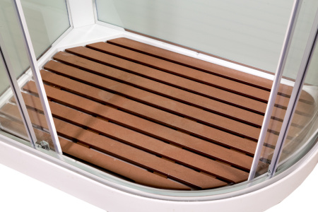 Душевая кабина AvaCan A102L 120х80 асимметричная с крышей ориентация левая