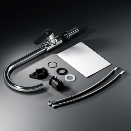 Смеситель для кухни Am.Pm Like F8007700 на раковину/на столешницу хром без термостата