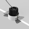 Светильник встраиваемый Maytoni Technical Round DL058-7W3K-TRS-B