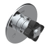 Переключатель потоков THG Petale de Cristal noir U6D-A02-48M2SB (внешняя часть)