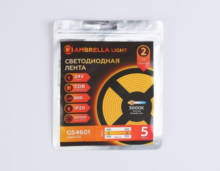 Светодиодная лента Ambrella Light LED Strip 24V (ЛЕД Стрип 24В) GS4601