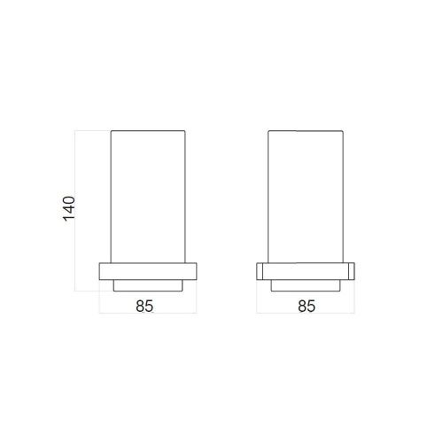 Стакан Webert Pegaso PE500301015 - фото 3