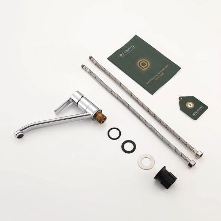 Смеситель для кухни Splenka S06 S06.42 на мойку хром