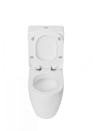 Чаша унитаза напольная Creavit Free FE360-11CB00E-0000 цвет белый без бачка без сиденья душевой смыв