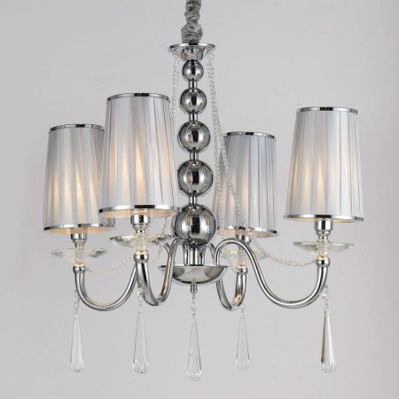 Люстра подвесная Lumina Deco Fabione (Фабионе) LDP 1200-4 CHR