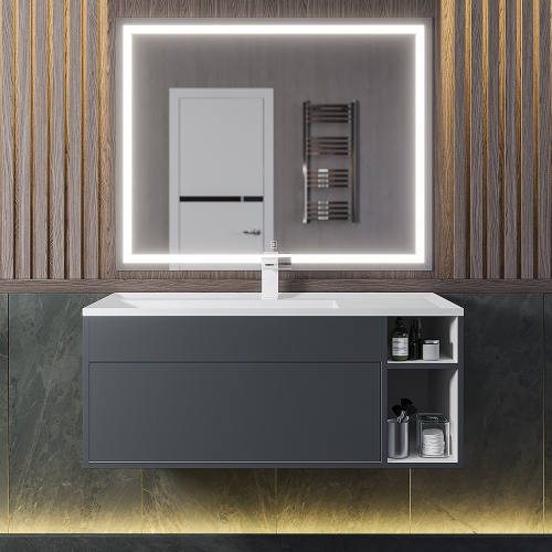 Тумба с раковиной Uperwood Lotus Premium 39340207465 100x50x44 - фото 4