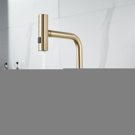 Смеситель для кухни Shevanik S263G на мойку золото