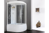 Душевая кабина Royal Bath ВК RB8120BK6-BT-L 120х80 асимметричная с крышей ориентация левая