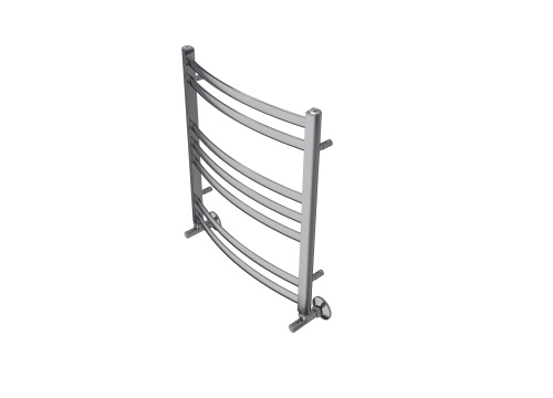 Полотенцесушитель Aquatek Лугано AQ DOC0760CH 50х60 водяной хром - фото 3