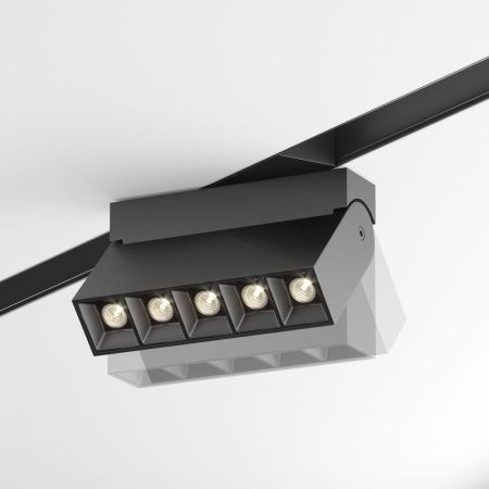 Трековый светодиодный светильник Maytoni Technical Points Rot (Точки поворотный) TR015-2-10W3K-B