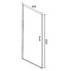 Душевая дверь Orange E05-090TCR 90х190 стекло прозрачное профиль хром