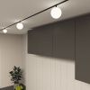 Трековый однофазный светильник Denkirs Smart Moon (Смарт Моон) DK8051-BK