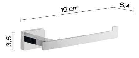 Бумагодержатель Gedy Atena 4424(13)