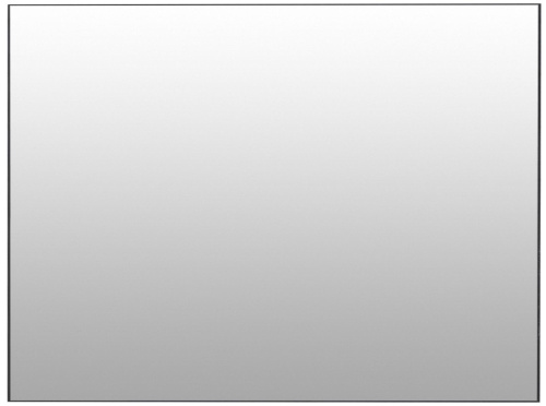 Зеркало в ванную De Aqua Сильвер 00261674 100х75 цвет черный - фото 2