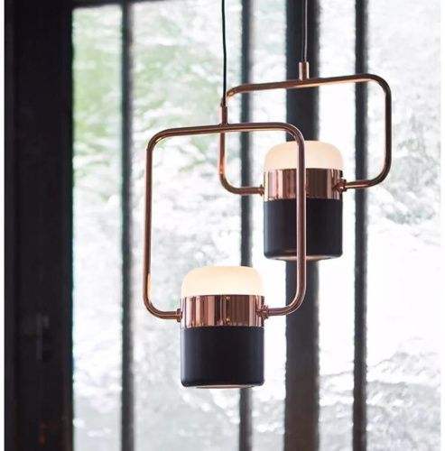 Светильник подвесной Delight Collection LING (ЛИНГ) 9926P/1 black/copper - фото 3