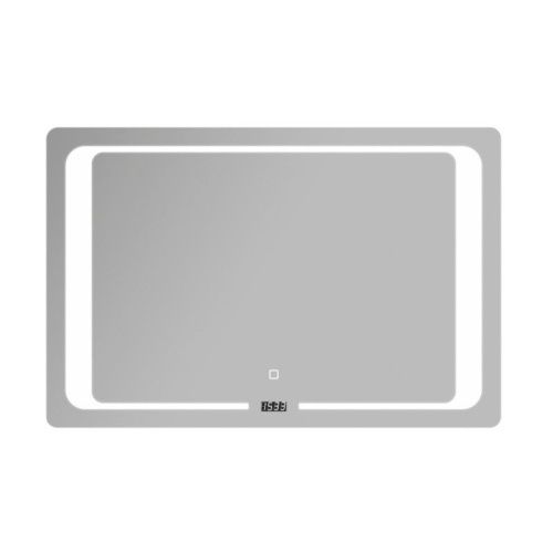 Зеркало с подсветкой Haiba HB664 70х50 цвет серебристый - фото 2