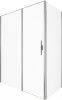 Душевой уголок Allen Brau Priority 3.31037.00 + 3.31040.00 160х80 стекло прозрачное профиль хром без поддона