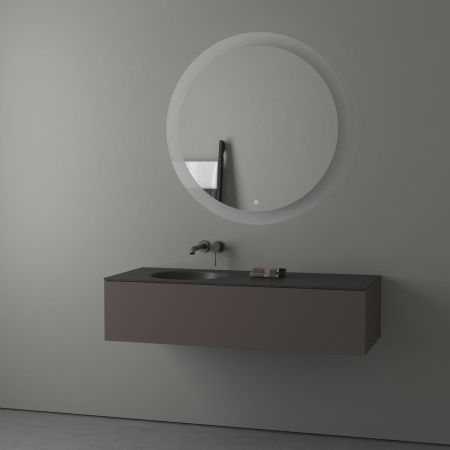 Зеркало с подсветкой Evoform Ledshine BY 2627 100х100 подвесное