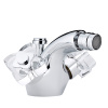 Смеситель THG Ptale de cristal clair U6A-A02-3202 на биде хром