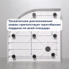 Душевой поддон из стеклопластика RGW SMC-стеклопластик 57350488-01 80х80 белый с ножками