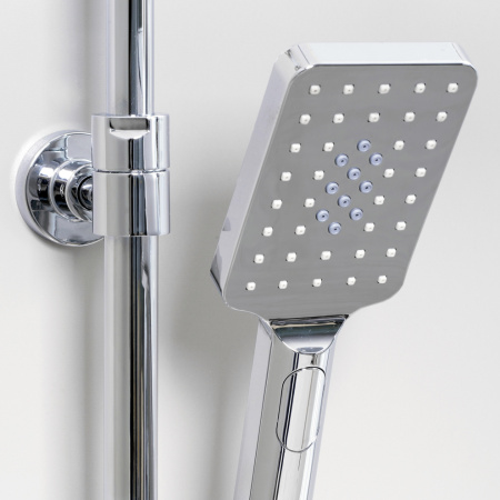 Душевая стойка WasserKRAFT A19901 настенная цвет хром с термостатом