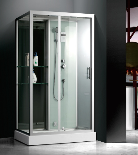 Душевая кабина Frank 20153620 120х85 с крышей ориентация универсальная - фото 2 Душевая кабина Frank 20153620 120х85 с крышей ориентация универсальная - фото 2
