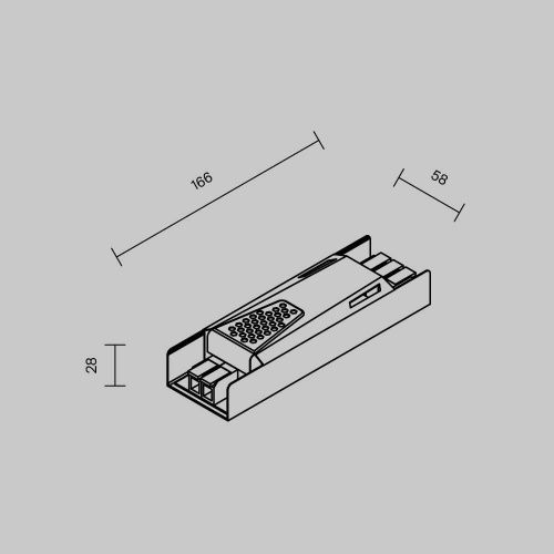 Источник напряжения Maytoni Led Strip 821007 - фото 3