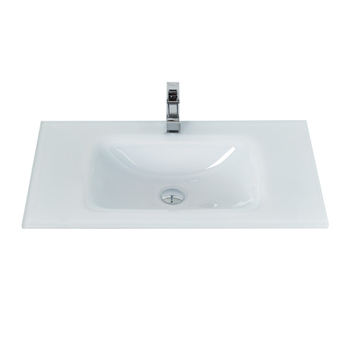 Раковина BelBagno  91 см BB910/465-LV-VTR-BL накладная цвет белый - фото 3