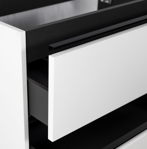 Тумба под раковину Visobath Granada 87525/87605 100х45х55 подвесная цвет белый матовый - фото 4