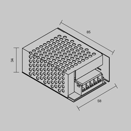 Источник напряжения Maytoni Led Strip 821019 - фото 4
