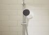 Душевая стойка Hansgrohe Pulsify S Showerpipe EcoSmart 24221000 настенная цвет хром с термостатом