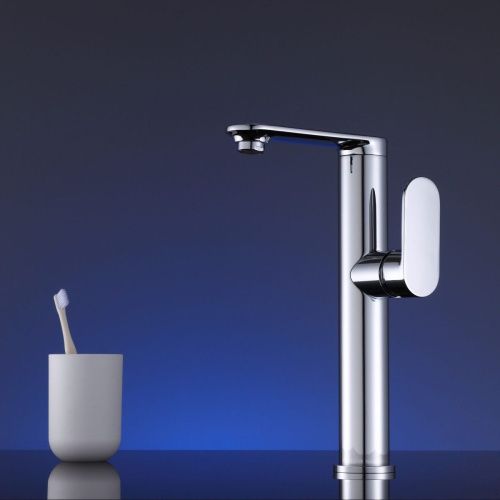 Смеситель для раковины Fashun A8985 на столешницу хром - фото 4