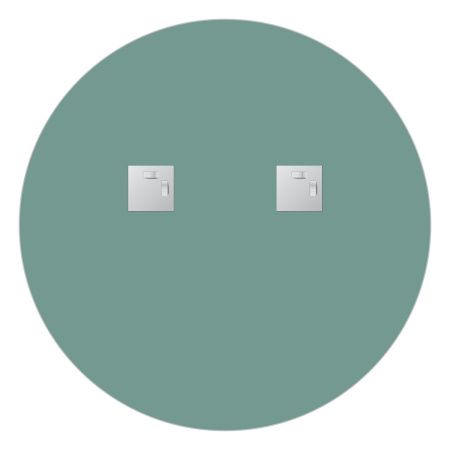 Зеркало Evoform Primary BY 0042 70х70 подвесное