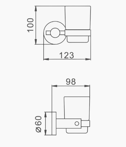 Стакан D-Lin D210280 - фото 2