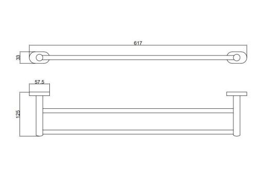 Полотенцедержатель BELZ B90109 - фото 2