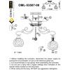 Люстра потолочная Omnilux Sanalvo (Саналво) OML-53507-08