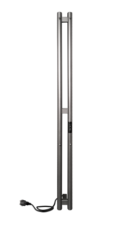 Полотенцесушитель электрический Indigo Style LSE120-10GFMRt 10х120 серый