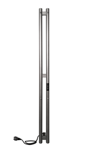 Полотенцесушитель Indigo  Style LSE120-10GFMRt 10х120 электрический графит - фото 3