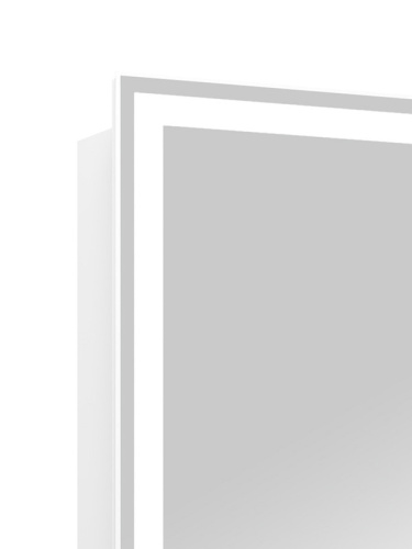Зеркало-шкаф Континент Aperio МВК006 80х15х80 подвесной цвет белый - фото 5 Зеркало-шкаф Континент Aperio МВК006 80х15х80 подвесной цвет белый - фото 5