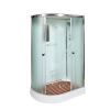 Душевая кабина AvaCan D012SREL 120х90 асимметричная с крышей ориентация правая