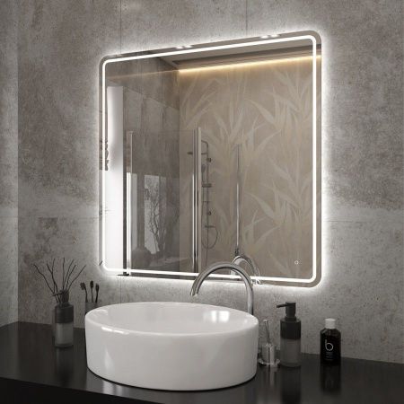 Зеркало с подсветкой Maretti Florenza FL148080P34EL 80х80 подвесное