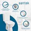 Унитаз-компакт напольный с бачком Santek Нео лайт 1WH302471 белый с сиденьем микролифт каскадный смыв